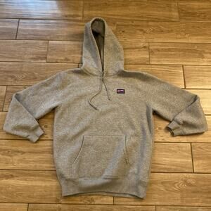 Mt Fuji World Heritage Tokyo Hoodie Sweatshirt Heather Gray Size Large